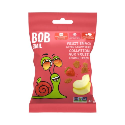 Bob Snail - Fruit Snack Apple Strawberry