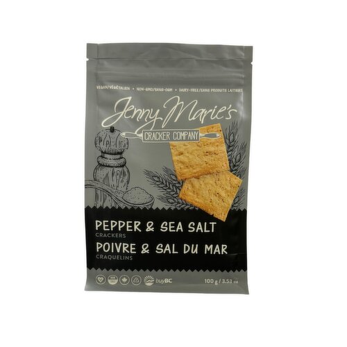 Jenny Marie's - Pepper & Salt Crackers