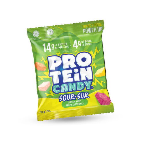 Protein Candy - Sour Classic Fruit Protein Gummies