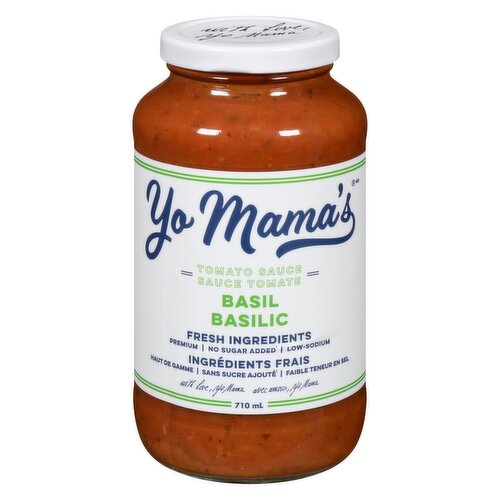 Yo Mama’s - YoMamas Tomato Basil Tomato Sauce