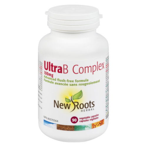 New Roots Herbal - Vitamins Ultra B Complex 100mg