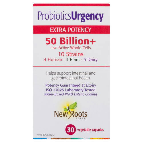 New Roots Herbal - Probiotics Urgency