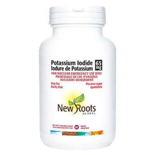 New Roots Herbal - Potassium Iodide 65MG