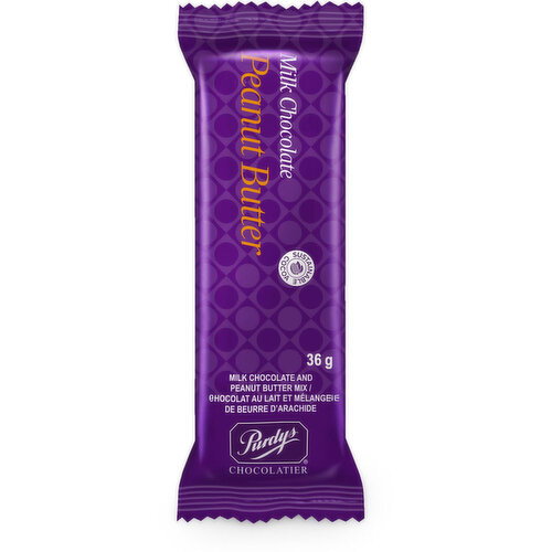 Purdys Chocolatier - Milk Chocolate Peanut Butter Bar