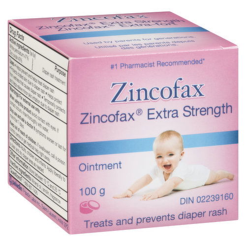 Zincofax - Extra Strength Ointment Cream