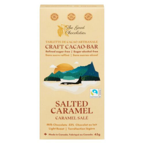 The Good Chocolatier - Salted Caramel Bar