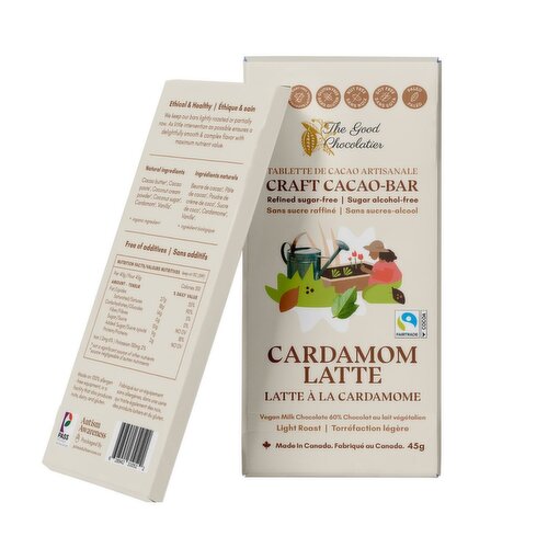 The Good Chocolatier - Cardamom Latte Bar