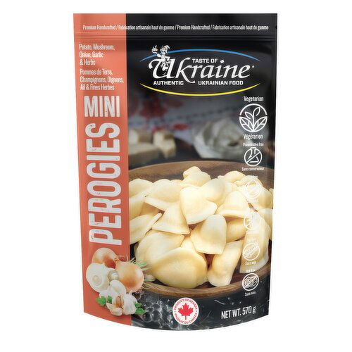 Taste of Ukraine - Mini Potato mushroom Onion Garlic & Herbs