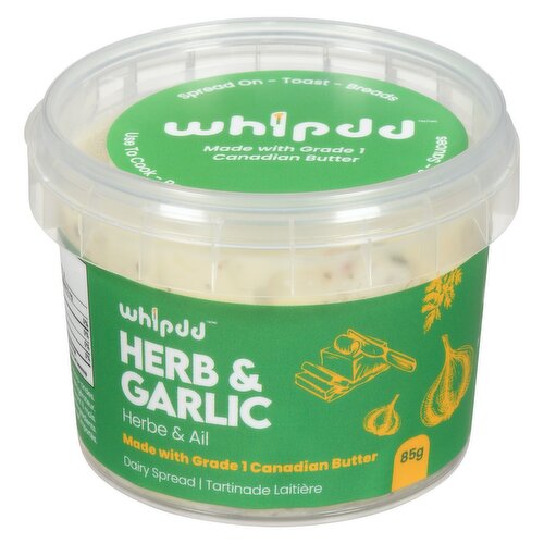 Whipdd - Butter Herb & Garlic