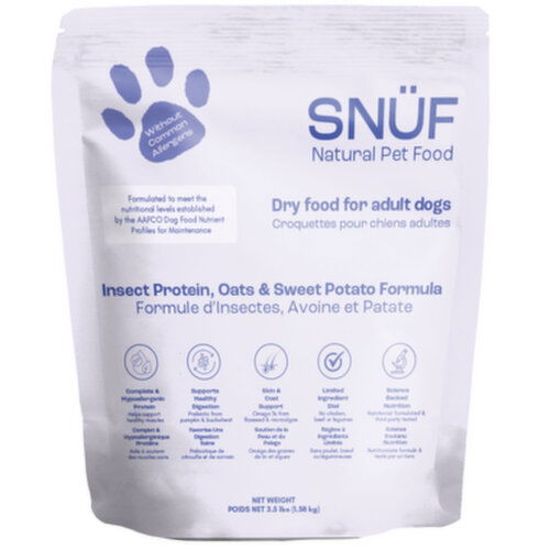 Snuf - Dry Adult Dog Food Oats Sweet Potato