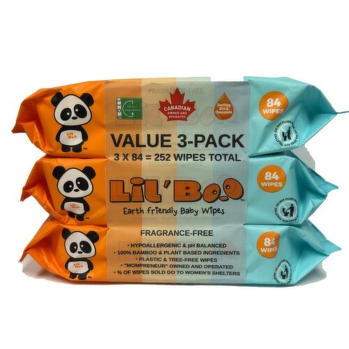Lil Boo - Bamboo Baby Wipes