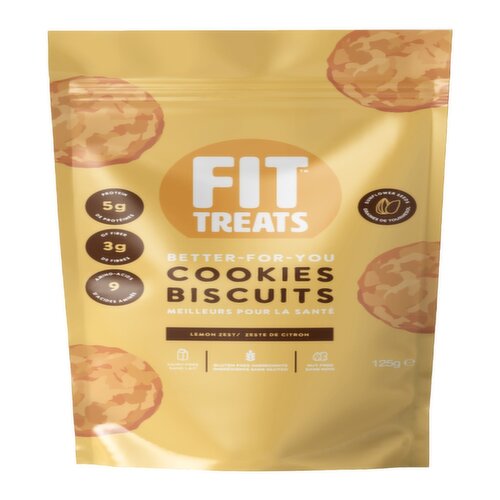 Fit Treat - Lemon Zest Cookie Biscuit