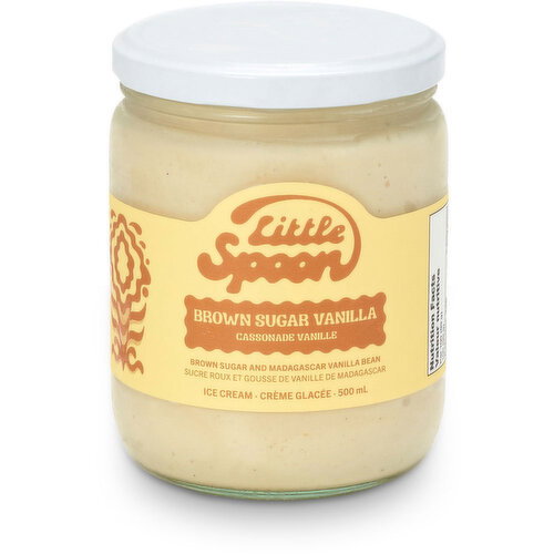 Little Spoon - Brown Sugar Vanilla Bean Ice Cream