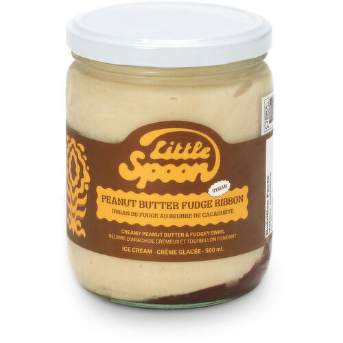 Little Spoon - Vegan Ice Cream - Peanut Butter Fudge Ribbon