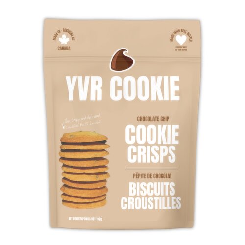 YVR COOKIE - Chocolate Chip Cookie Crisps
