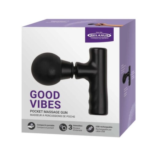 RELAXUS - Good Vibes Pocket Massage Gun