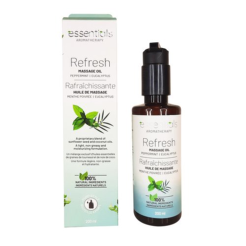 RELAXUS - Massage Oil, Refresh