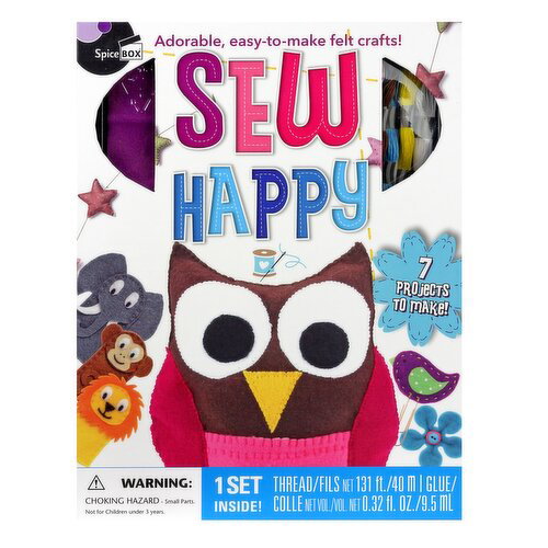 Spicebox - Sew Happy Project Kit