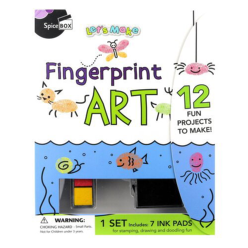 Spicebox - Finger Print Art Kit