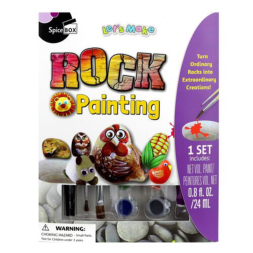 Spicebox - Rock Painting Kit