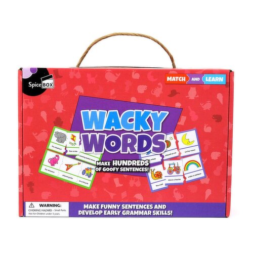 SpiceBOX - Match and Learn Wacky Words
