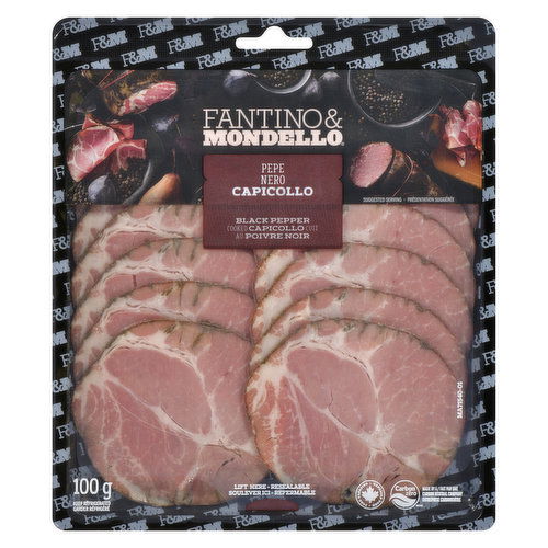 Fantino & Mondello - Capicollo Cooked with Black Pepper