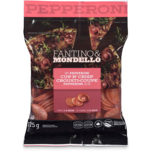 FANTINO AND MONDELLO - Sliced Cup N Crisp Pepperoni