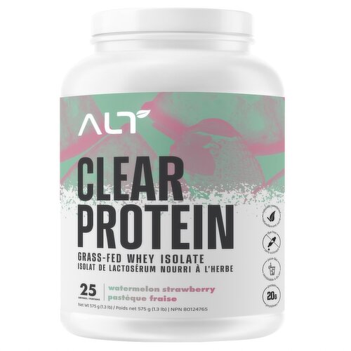 ALT Clear Protein - Grass-Fed Whey Isolate Watermelon Strawberry