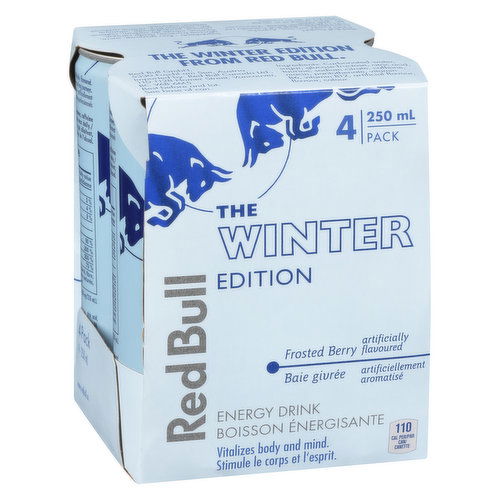 Red Bull - Energy Drink, The Winter Edition Frosted Berry
