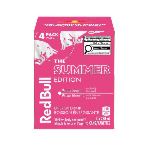 Red Bull - Summer White Peach