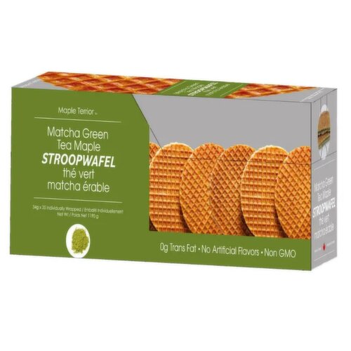 Maple Terroir - Matcha Green Tea Maple Stroopwafel