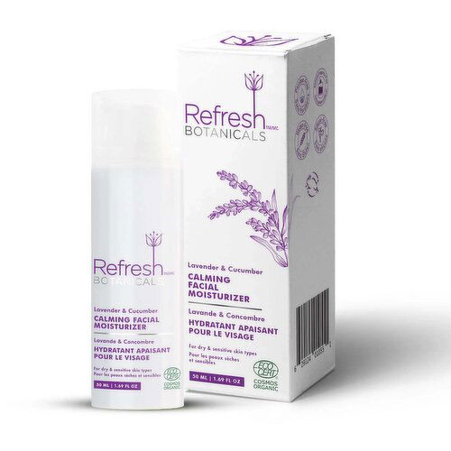 Refresh Botanicals - Calming Facial Moisturizer