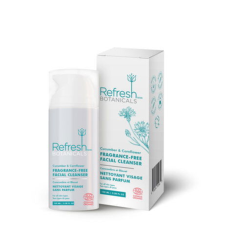 Refresh Botanicals - Fragrance Free Facial Cleanser