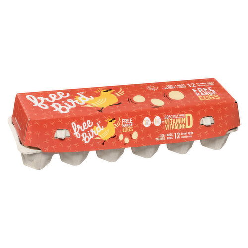 Free Bird - Brown Free Range Eggs - Large