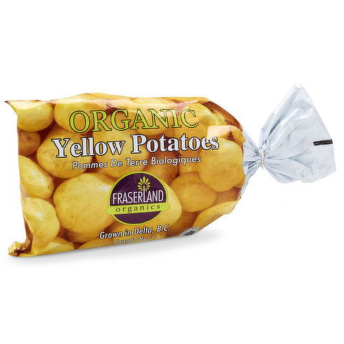 Potatoes - Organic Yellow Flesh, 5lb Bag