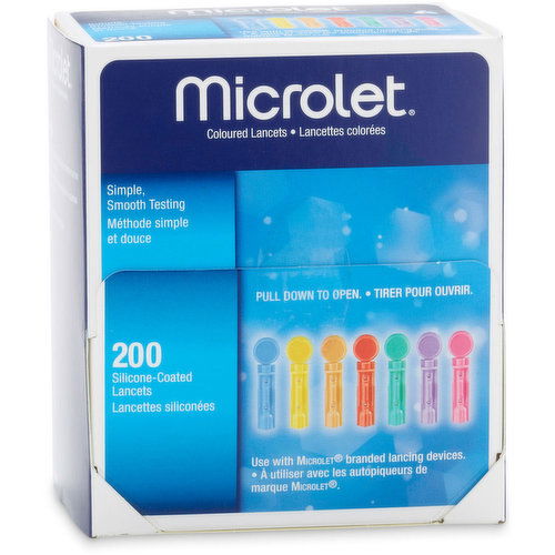 Bayer - Ascensia Microlet Lancet Colour