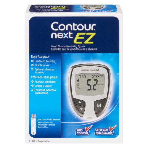 Bayer - Contour Next EZ Blood Glucose Monitoring System