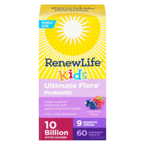 Renew Life - Probiotic Ultimate Flora 10 Billion Kids