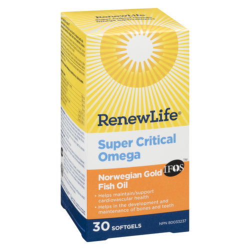 Renew Life - Norwegian Gold Super Critical Omega