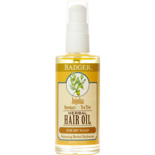 Badger - BADGER HAIR OIL JOJOBDRY SCLP