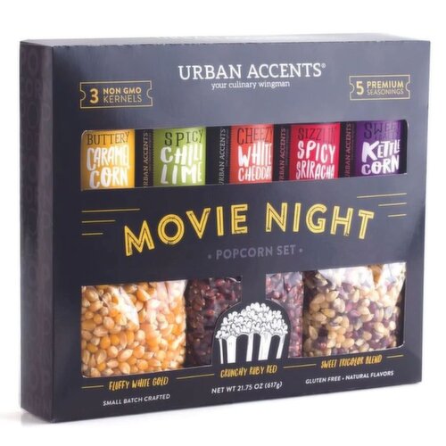 Urban Accents - Movie Night Popcorn Set
