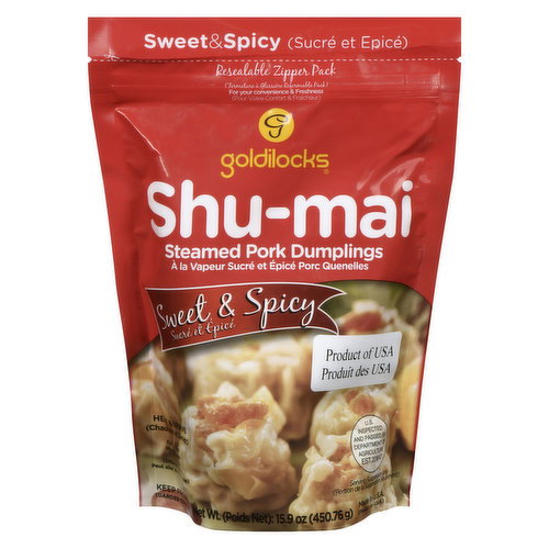 Goldilocks - Pork Shu-Mai Sweet Spicy
