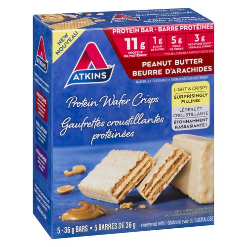Atkins - Protein Wafer Crisps - Peanut Butter