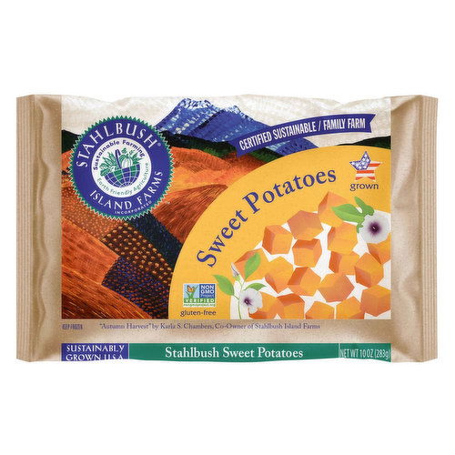 Stahlbush Islnd - Frozen Sweet Potato -Organic