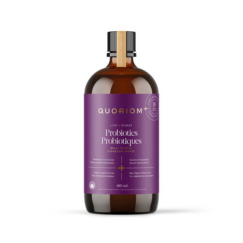 QUORIOM+ - Liquid Probiotic Milk Thistle