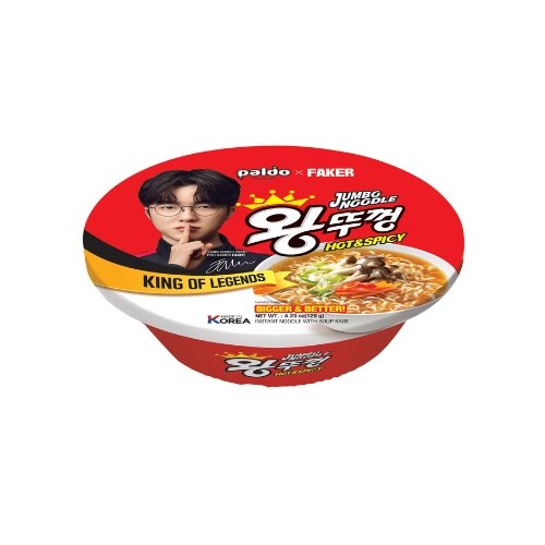 paldo - Jumbo Cup Noodle, Hot & Spicy
