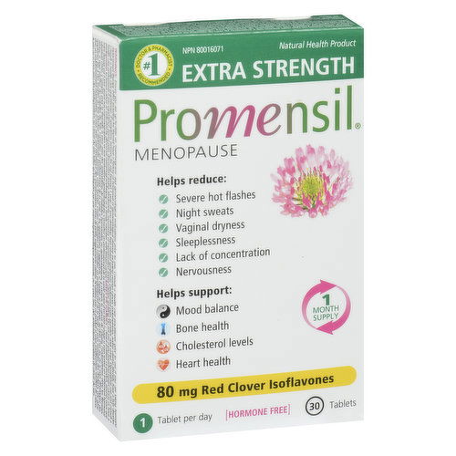 Promensil - Menopause Relief Tablets - Double Strength