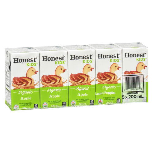 Honest Kids - Apple Juice Organic