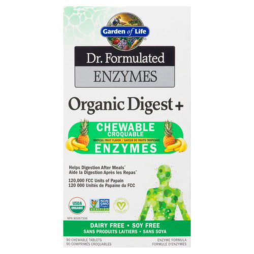 Garden of Life - Formulated Enzymes Digest+