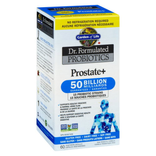 Garden of Life - Dr Formulated Probiotics Prostate +